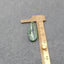 Natural Malachite Earring Beads 29x12x4mm, 7.0g
