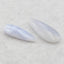 2 PCS Natural Blue Lace Agate Pendant Beads 30*12*5mm, 26*10*4mm, 4.5g
