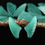 Earrings Bead Green Cymophane - Wing Earrings Natural Stone jewelry accessories