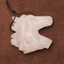 Carved Stone Crystal Horse Pendant, Natural Gemstone Horse Head, Crystal Horse Beads for Necklace Making, Rose Quartz Obsidian horse bead