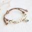 BITEFU Retro ethnic style ceramic butterfly bracelet national style literary bracelet jewelry