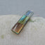 Intarsia of Blue Kyanite And Labradorite Pendant Bead 33x8x4mm, 3.1g