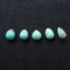 Sale 1pc Natural Turquoise Teardrop Gemstone Pendant Stone, 14x9mm, 16x8mm - MyGemGarden