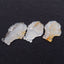 1 PC Natural Rare East Java Maganese Agate Carved Fish Pendant Bead 50mm, 13g