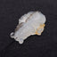 1 PC Natural Rare East Java Maganese Agate Carved Fish Pendant Bead 50mm, 13g