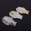1 PC Natural Rare East Java Maganese Agate Carved Fish Pendant Bead 50mm, 13g