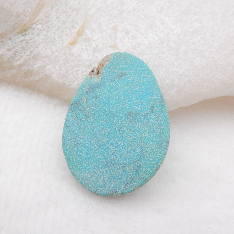 Natural Turquoise Cabochon 26x19x4mm, 3.4g