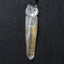 Carved Quartz Gemstone Tiger Pendant, Fashion Pendant, Animal Necklace Pendant, Unique Pendant, 59x14x12mm, 11.5g - MyGemGarden