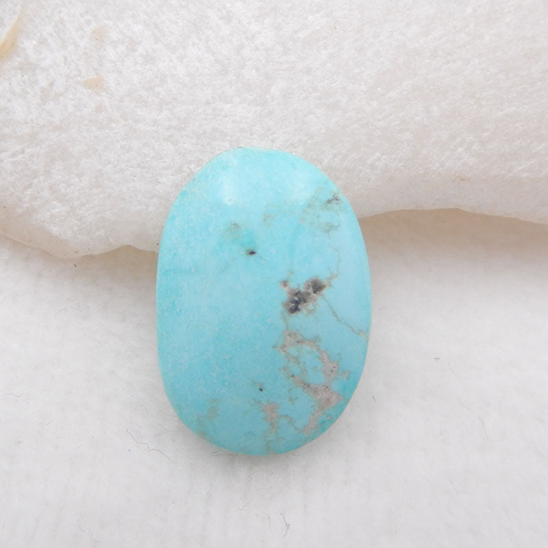 Natural Turquoise Cabochon 21x15x4mm, 2.5g