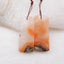 Natural Mushroom Jasper Earring Beads 32X13X4mm, 7.5g