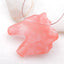 Volcano Cherry Quncortz Pendentif tête de cheval sculpté à la main, 40x45x10mm, 22.8g