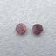 Mookaite Jasper Cabochon 一对 8X4mm, 1.0g