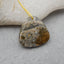 Natural Ocean Jasper Pendant Bead 23X22X7mm, 5.1g