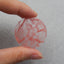 3 PCS Volcano Cherry Quncortz Cabochons 35x35x3mm, 19.0g