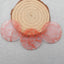 3 PCS Volcano Cherry Quncortz Cabochons 35x35x3mm, 19.0g