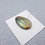 天然拉长石凸圆形,26x16x5mm,3.67g