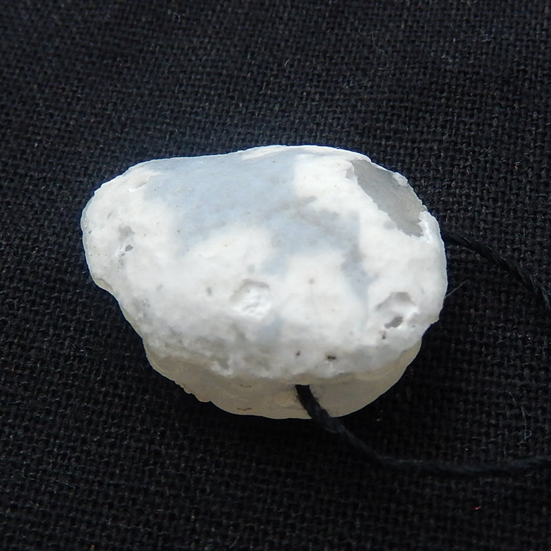 New, Natural Agate Gemstone Pendant Bead, Gorgeous Pendant, 28x22x12mm, 8.7g - MyGemGarden
