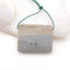 Natural Wave Jasper Pendant Bead 36X28X9mm, 17.7g