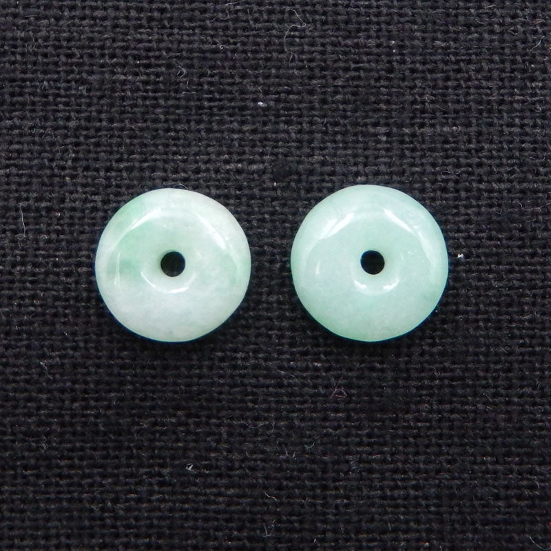 1 pair Natural Jade Beads 10mm