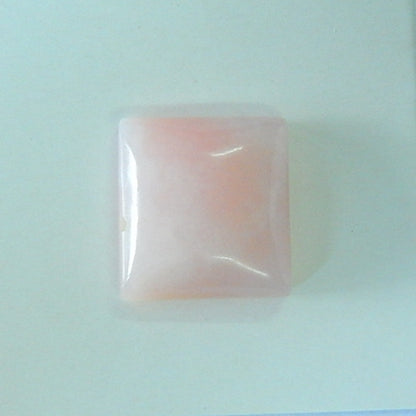 Pink Opal  Cabochon, 16x14x6mm,2.1g - MyGemGarden