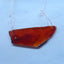 Agate Gemstone Duble Hole Pendant, 58x24x3mm, 8.9g - MyGemGarden