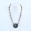 Natural Ocean Jasper, Obsidian Gemstone Necklace