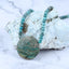 Colliers de pierres précieuses brutes, collier de colliers de pierres précieuses turquoise, collier réglable