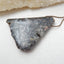 Natural Stone Argentina Rhodochrosite Drilled Gemstone Pendant Bead, 54x37x9mm, 29.7g - MyGemGarden