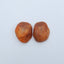 1Pairs Red Agate Gemstone Cabochon Pair, 20x17x8mm, 7.7g - MyGemGarden