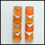 8PCS Natural Red Agate Pyramid Gemstone Cabochon 10x6mm,6.65g - MyGemGarden