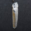 Carved Quartz Gemstone Tiger Pendant, Fashion Pendant, Animal Necklace Pendant, Unique Pendant, 59x14x12mm, 11.5g - MyGemGarden