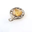 Natural Gold Rutilated Quartz Pendant,925 Sterling Silver