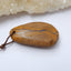 Natural Boulder opal Drilled Gemstone Pendant Bead, 33x20x9mm, 6.8g - MyGemGarden
