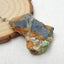 Nugget gemstone Turquoise Pendant, 35x27x11mm, 10.2g - MyGemGarden