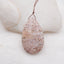 Natural Ocean Jasper Pendant Bead 49x29x11mm, 22.5g