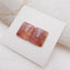 Natural Pink Tourmaline Cabochons Paired 13X11X2mm, 2.2g