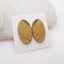 Natural Green Opal Cabochons Paired  27X15X3mm, 6.4g