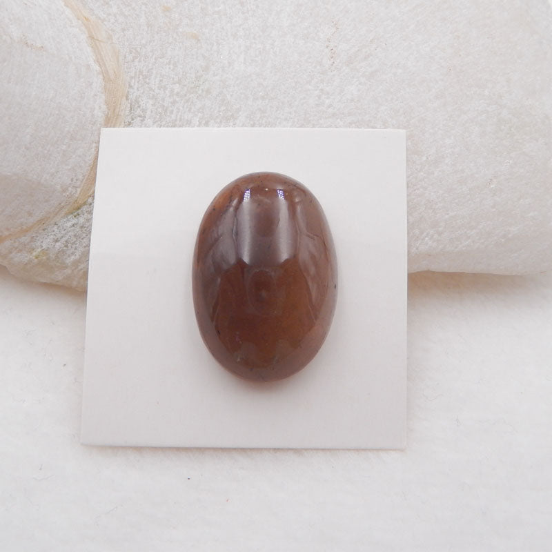 Natural Heliolite Sunstone Cabochon 25x17x7mm, 4.9g