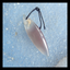Agate Gemstone Pendant Bead, 36x10x5mm, 2.93g - MyGemGarden