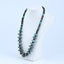 Natural Chrysocolla Gemstone Necklaces, Chrysocolla Pendant Necklace, Adjustable Necklace, 1 Strand, 22-30 inch, 126g