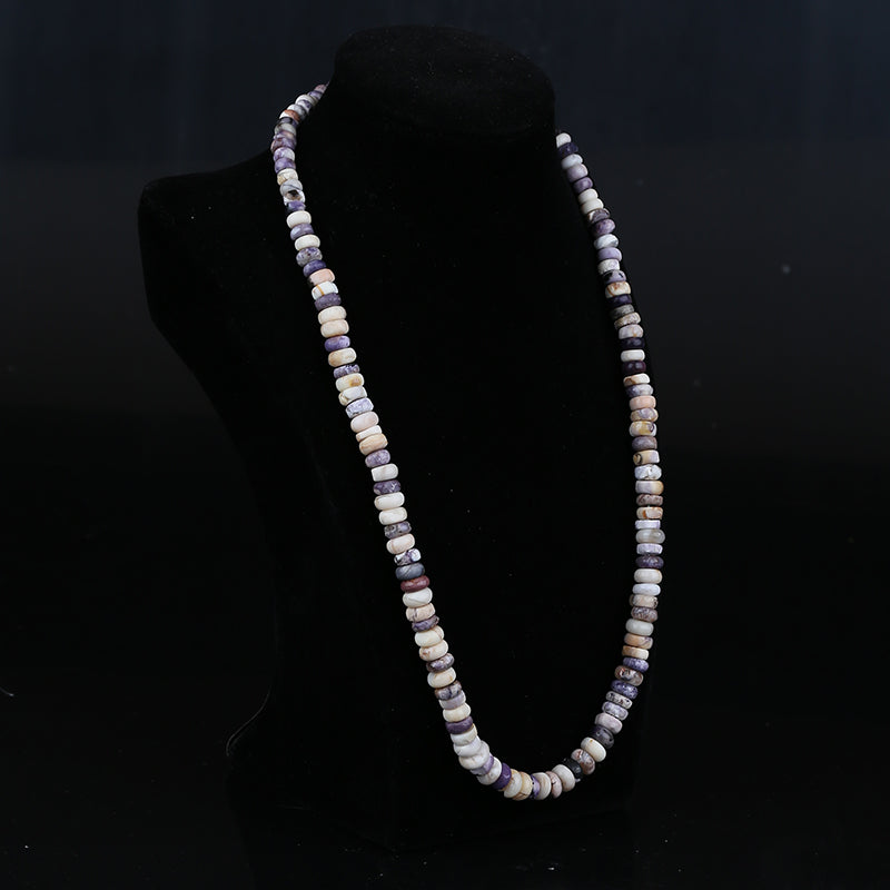 Gemstone Necklaces, Opalised Tiffany Stone Necklaces,50cm,43g