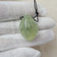 Freeform Prehnite Natural Pendant Bead, 29x21x15mm, 12.8g - MyGemGarden