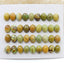 36 PCS Natural Oval Turquoise Gemstone Cabochons, 8x6x4mm, 8.7g - MyGemGarden