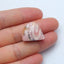 Natural Argentina Rhodochrosite Gemstone Cabochon, 20x16x10mm, 5.7g - MyGemGarden