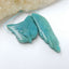Sale 2 Pcs Handmade Chrysocolla Gemstone Pendant Bead Set, 43x13x6mm, 24x25x7mm, 11.9g - MyGemGarden