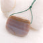 Natural Ocean Jasper Pendant Bead 40X30X9mm, 21.6g