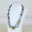 Natural Turquoise Necklace, Turquoise Bead Strands Handmade Gemstones, Adjustable Necklace, 1 Strand, 20-26 inch, 88.8g