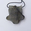 Labradorite Carved owl Pendant Bead, 24x6mm, 5.1g - MyGemGarden