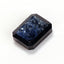 Flat Back Rectangle Dark Blue Sapphire Cabochon, 10x8x3mm, 4.42ct - MyGemGarden