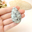 Water Drop Ocean Jasper Pendant Bead, 48x29x6mm, 13.37g - MyGemGarden
